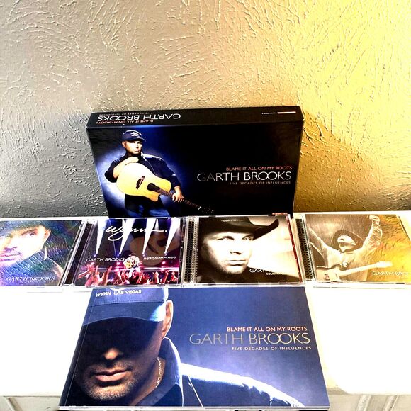 Garth Brooks Blame it All on My Roots 8 Disc Box Set Collection - Picture 3 of 3